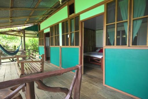 Cabinas Vista Isla Del Cano Corcovado Drake Bay Exterior foto